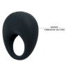 Pretty Love - Trap Anneau Vibrateur Noir